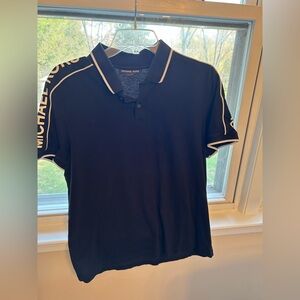 Michael Kors Black Polo Shirt for Men